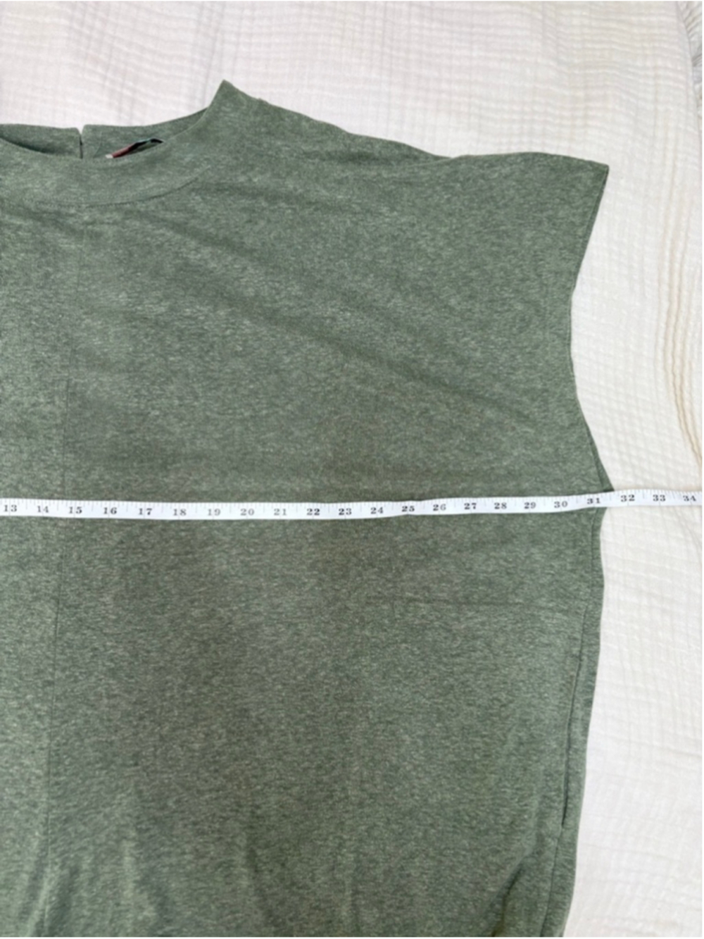 Women's FP Beach Green Short Sleeve Jumpsuit XS Oversized Linen blend - Picture 5 of 10